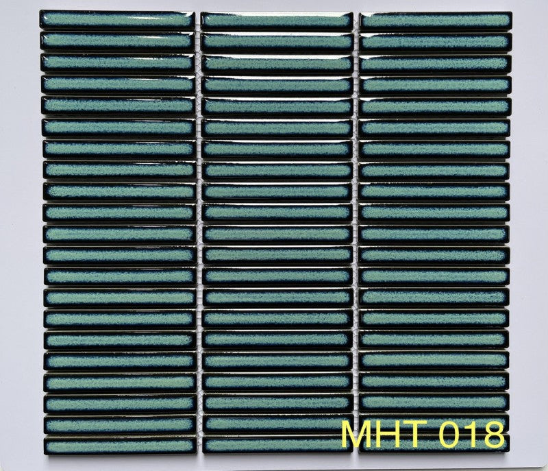 Gạch Mosaic Que Đũa Xanh Lá