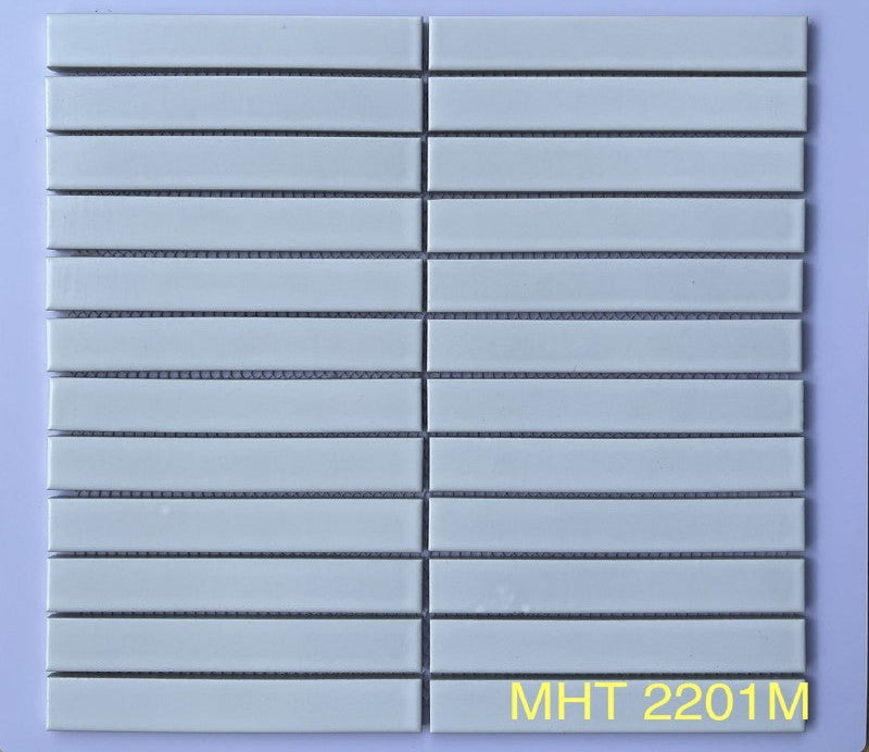 Gạch Mosaic Que Đũa 2201M Màu Trắng