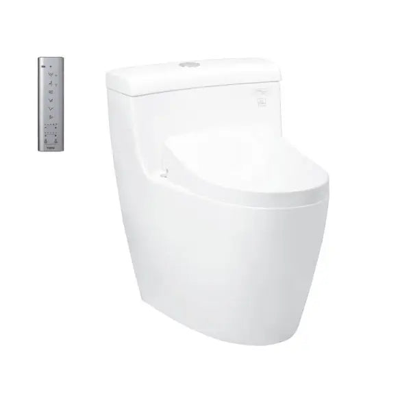 Bồn cầu một khối MS636CDRW12 (Nắp rửa điện tử WASHLET dòng S7) MS636CDRW12XW