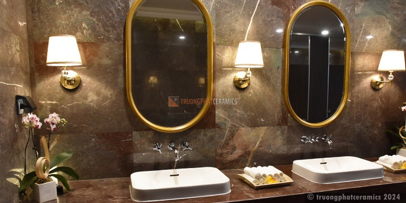 Đá Marble Đỏ Lựu Roxa