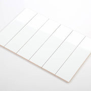 Gạch thẻ vuông cạnh trắng men khô KT 75x300mm M75300ZY