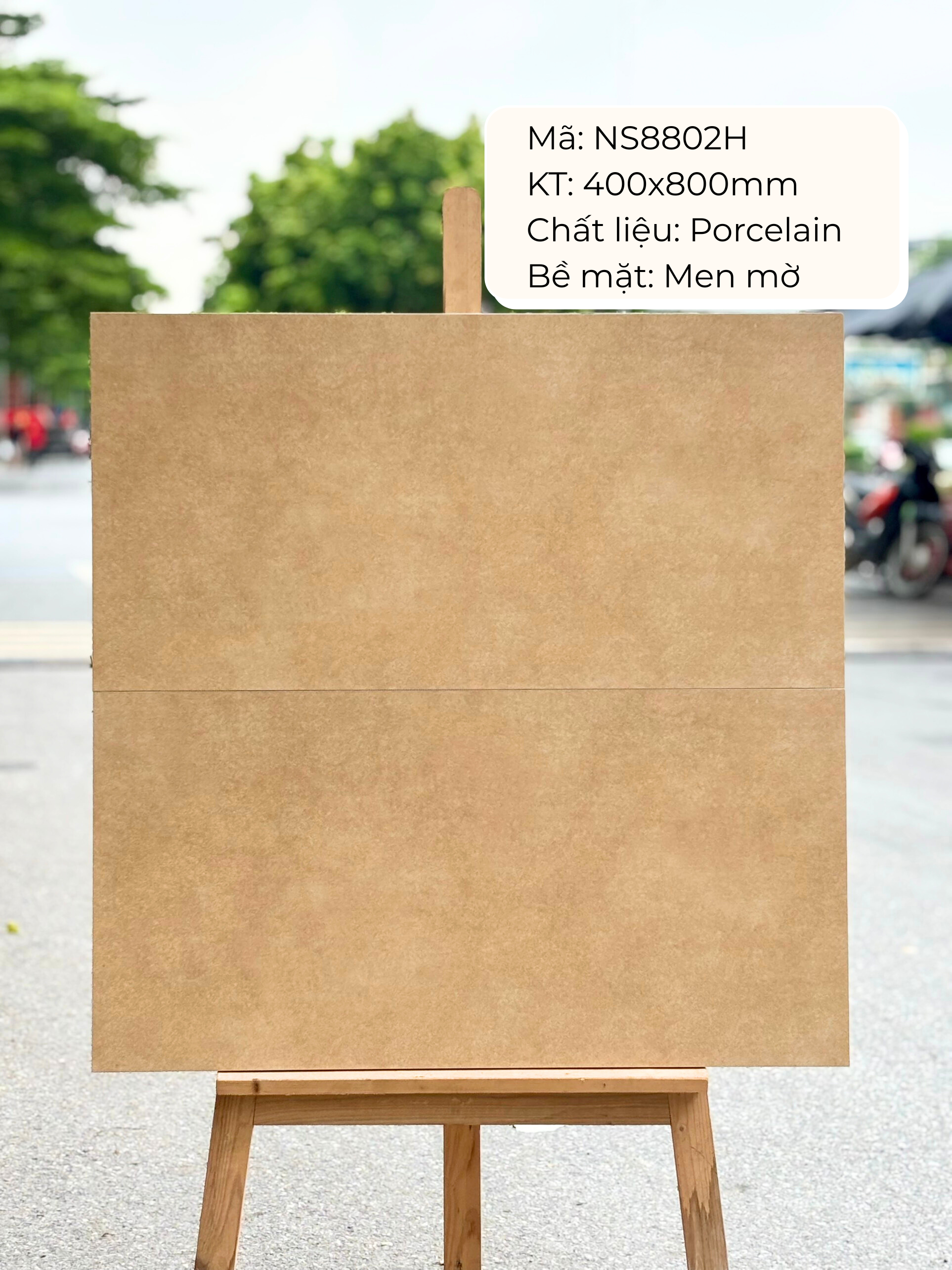 Gạch ốp lát 400x800 mã NS8802H (1thùng/ 1.92m2/ 6v/ 36,5kg)