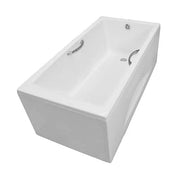 Bồn tắm nhựa có tay vịn. có yếm PAY1525HVCW_TVBF411