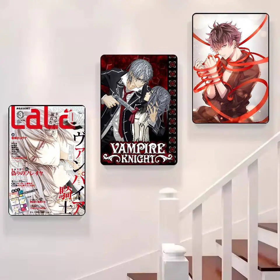 Poster Anime Vampire Knight Dán Tường Bền Nước Quán Cafe