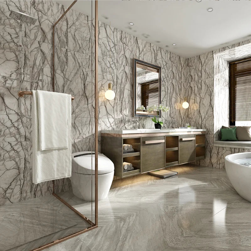 30X30cm Vinyl Self-adhesive Tile Wall Sticker for Bathroom Livingroom Decor for Wall Wallpaper Kitchen Waterproof Foor Sticker