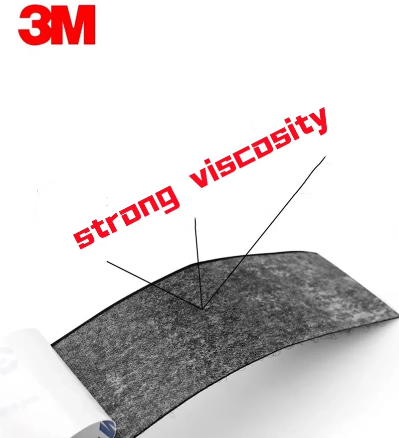 3M 9448A Băng Móc Dán Đen Hai Mặt Dính 16 100mm Nhiệt Cao