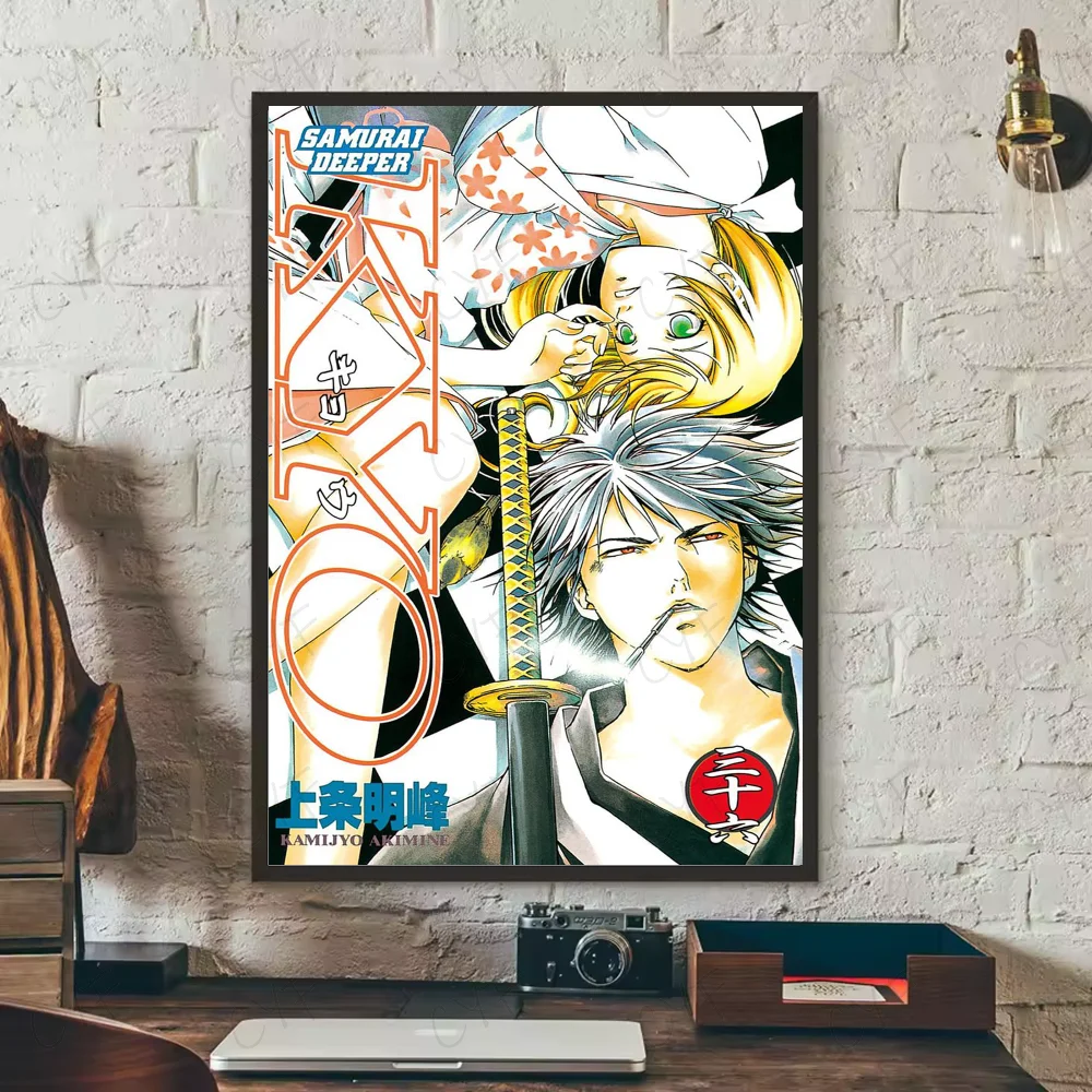 Poster Samurai D Deeper KYOS Tranh Dan Tuong Phong Ngu