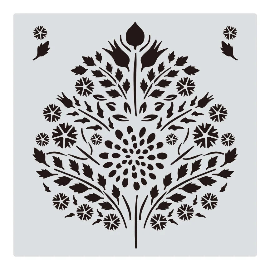 1Pcs 30*30cm Geometric Mandala DIY Layering Stencils Wall Painting Scrapbook Coloring Embossing Album Decorative Template