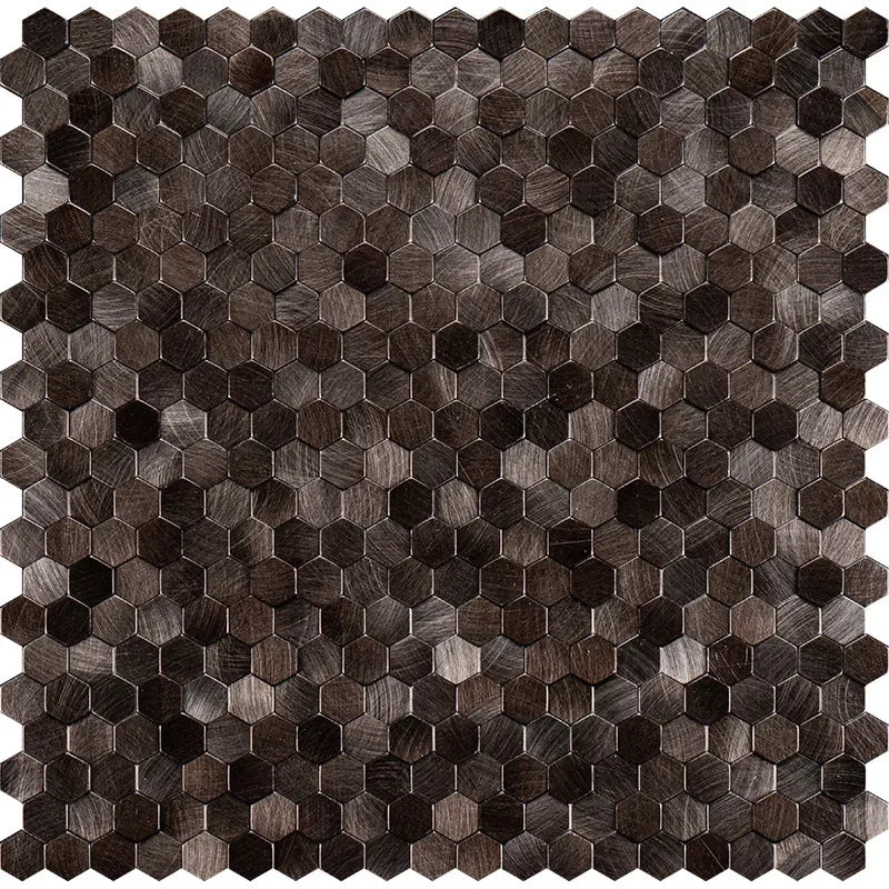 Dán Tường Mosaic Gạch Lục Giác Nhôm Nhựa Tự Dính Chịu Ẩm