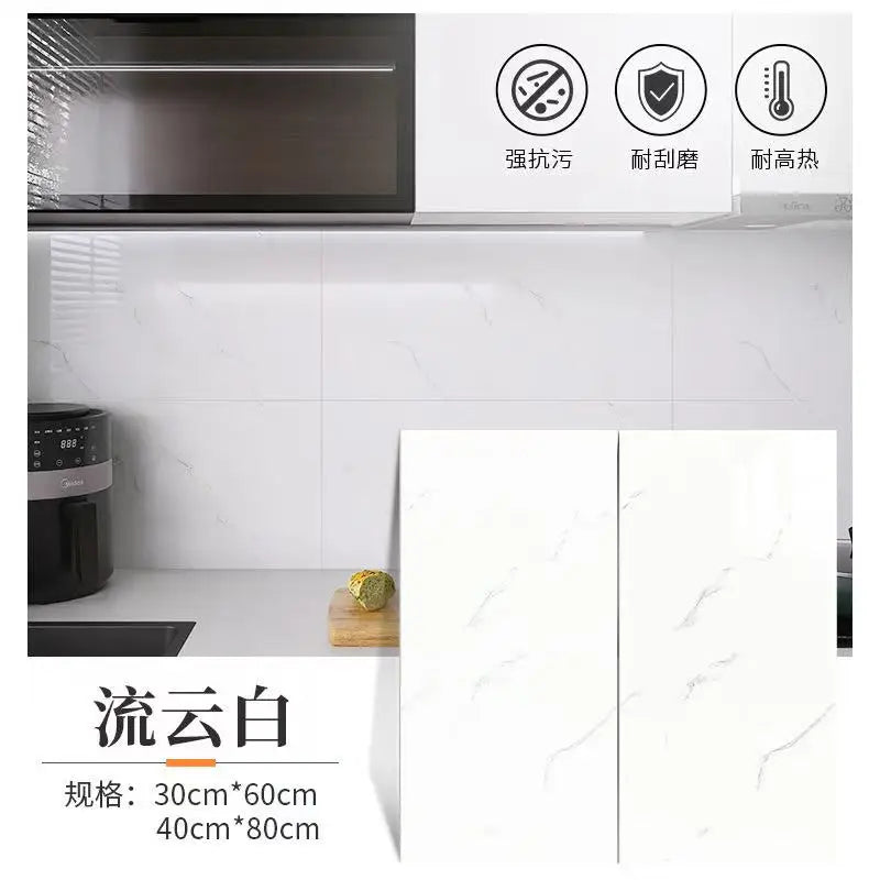 Dán Gạch Trang Trí PVC Marble 30cm X 60cm Tường Phòng Tắm