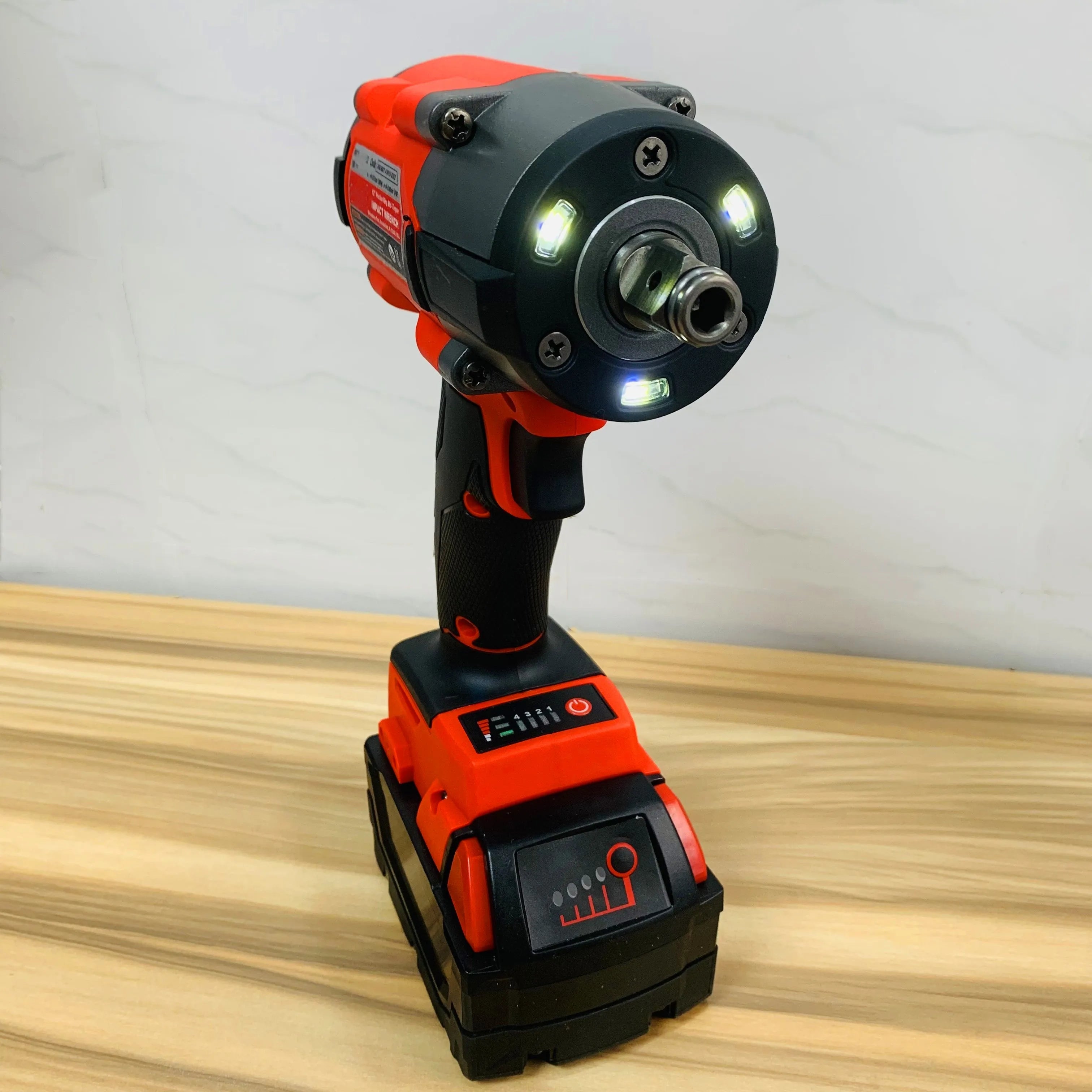 Impact Wrench Khong Day 18V Brushless 600Nm Cho O To Xe May