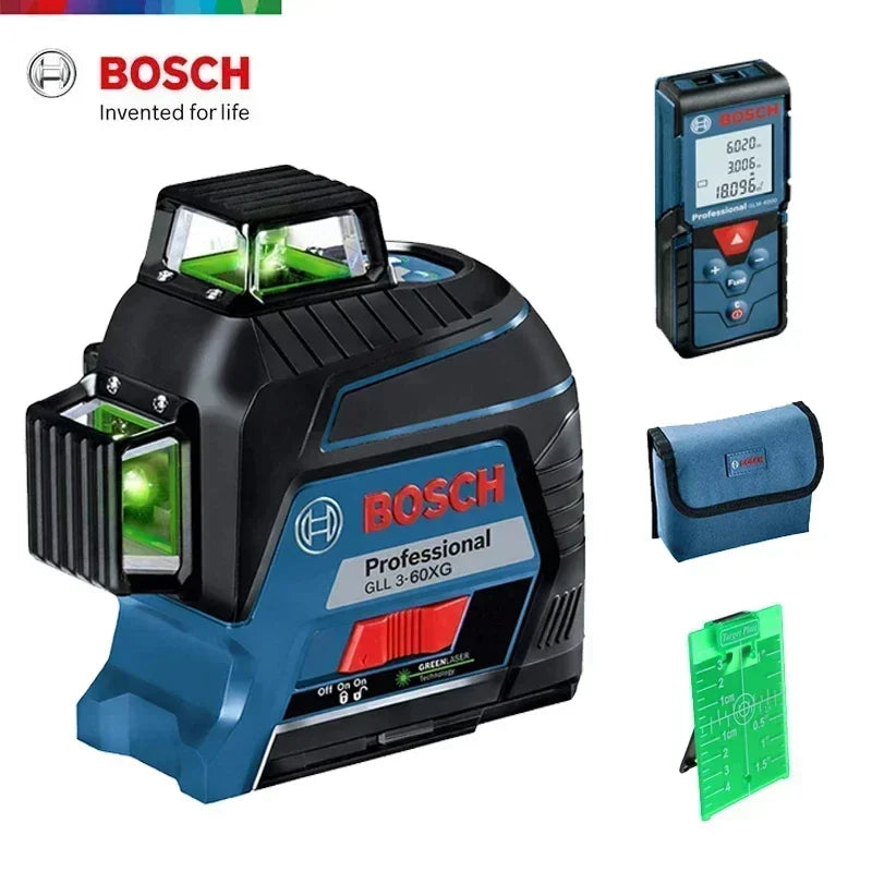Bosch GLL3-60XG Máy Laser 12 Đường 360 Độ Chính Xác