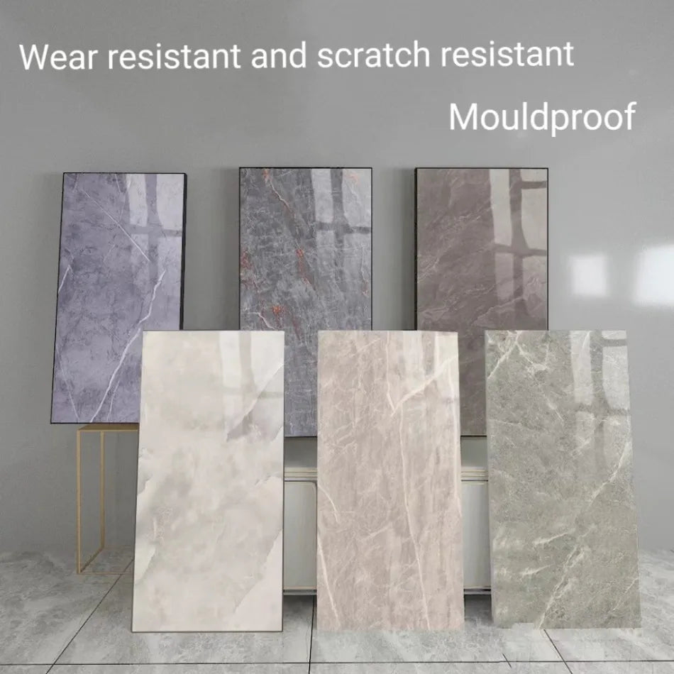 Dán Tường Giả Đá Marble Tự Dính Kháng Nước Phòng Tắm