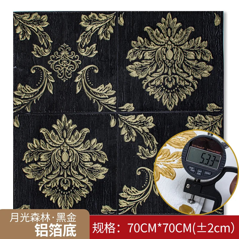Dán Tường 3D Gạch Xốp Phòng Ngủ Có Keo Dính Chống Thấm