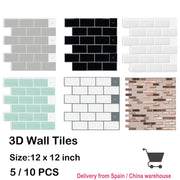 Dan Tuong 3D Chong Tham Bep 12x12 Inch Mieng Dan Dinh Manh