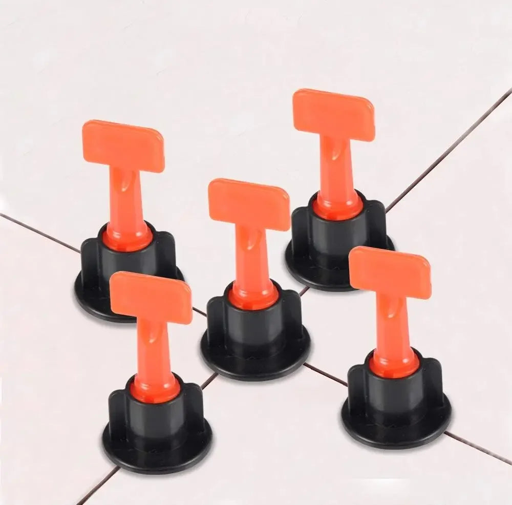 51-204Pcs Tile Leveling System for Tile Laying Level Wedges Alignment Spacers for Leveler Locator Spacers Plier Flooring Wall