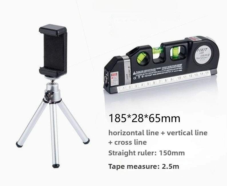 Máy Mức Laser Đo 4 Trong 1 Tự Cân Bằng Đường Chéo Cho Mộc