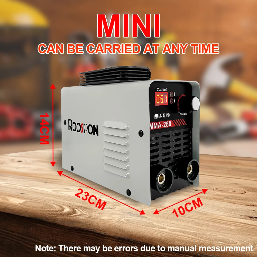 Máy Hàn MMA 280 Hàn Que Arc TIG Kỹ Thuật Số IGBT Di Động