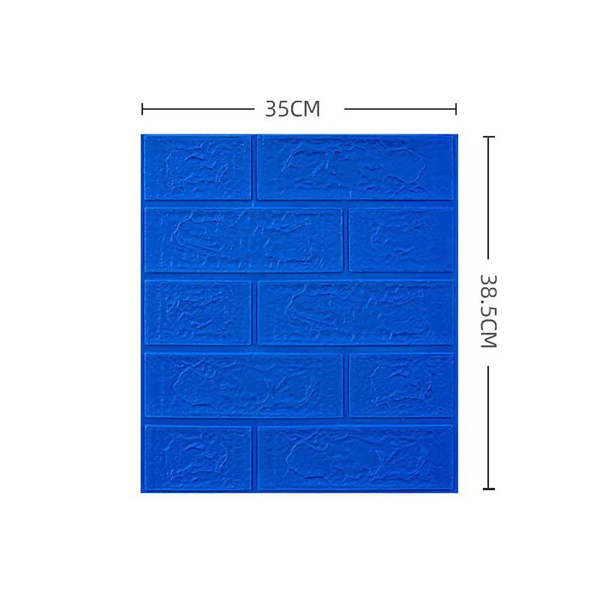 Dán Tường Gạch 3D Mô Phỏng 35x38.5 Cm 5 15 30 Miếng