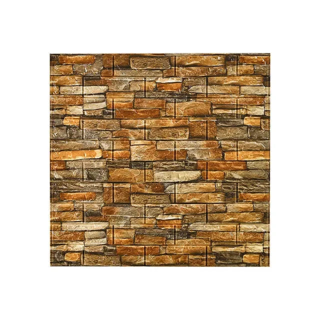 Bo 10 Mieng Dan Tuong 3D Self Adhesive Trang Tri Phong Khach