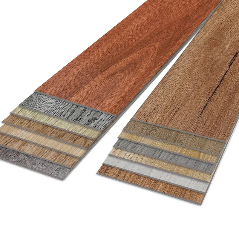 Miếng Dán Sàn Gỗ PVC Hiện Đại Chống Thấm Trong Nhà Dễ Dàng