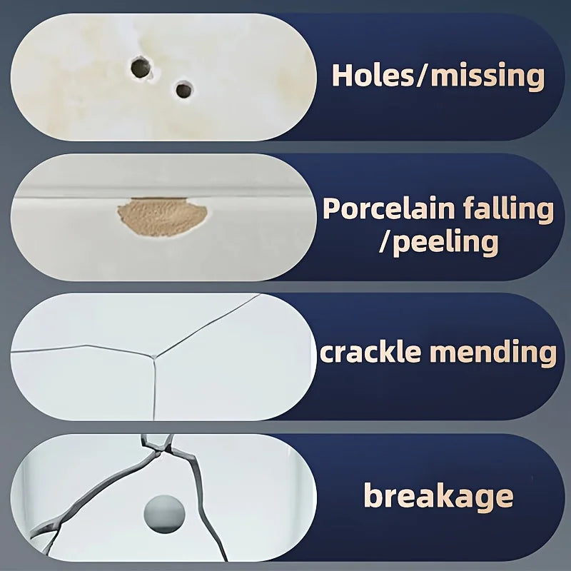 Keo Trám Sứ & Gạch Men - Lấp Nứt, Phục Hồi Bề Mặt