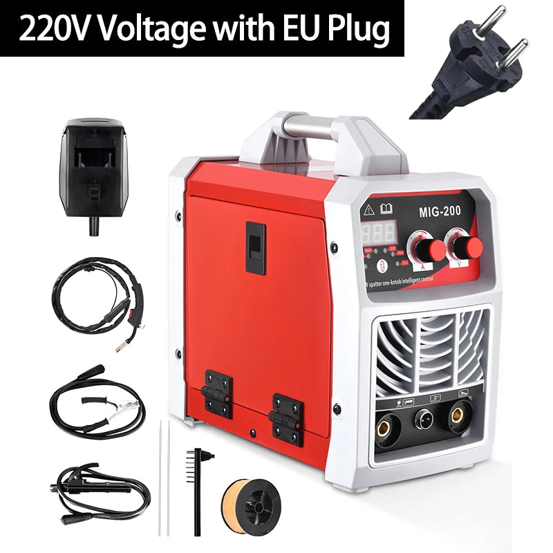 Máy Hàn 3 Trong 1 Arc Mig Tig Di Động IGBT MMA Cao Cấp