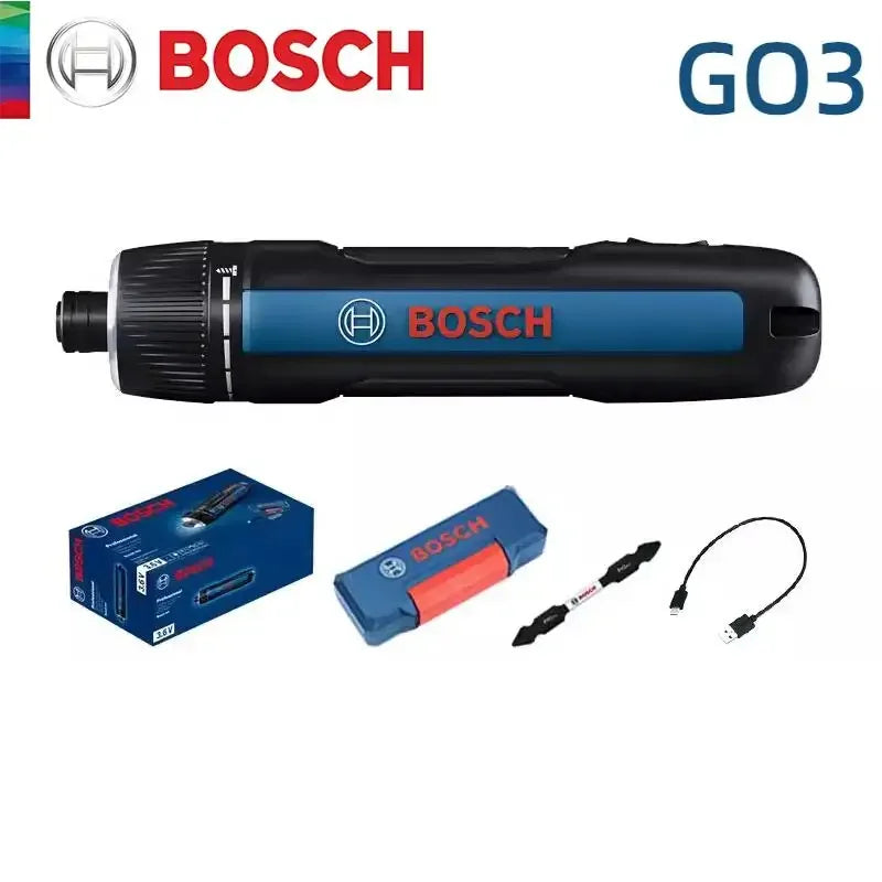Bosch GO 3 Bộ Vít Điện Không Dây 3,6V 5Nm Đa Chức Năng