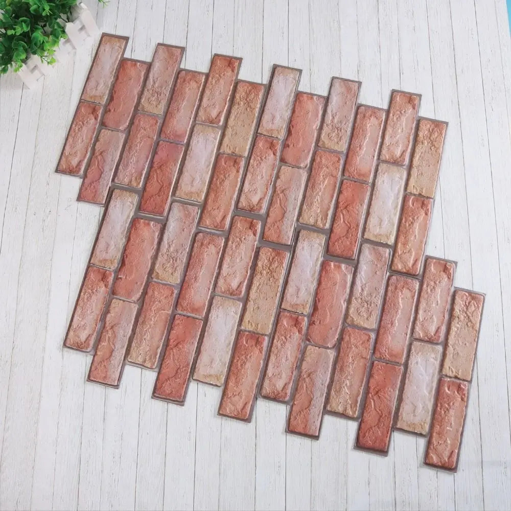 Dán Tường Gạch 3D Chống Thấm Tự Dính Trang Trí Ký Túc Xá