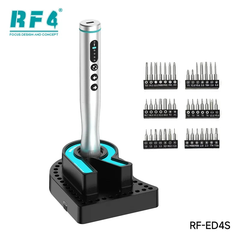 Bộ Tua Vít Điện RF4 RF ED4 RF ED4S USB Sạc 4 Cấp Mô Men