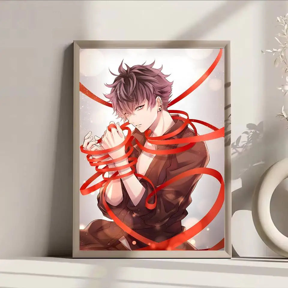 Poster Anime Vampire Knight Dán Tường Bền Nước Quán Cafe