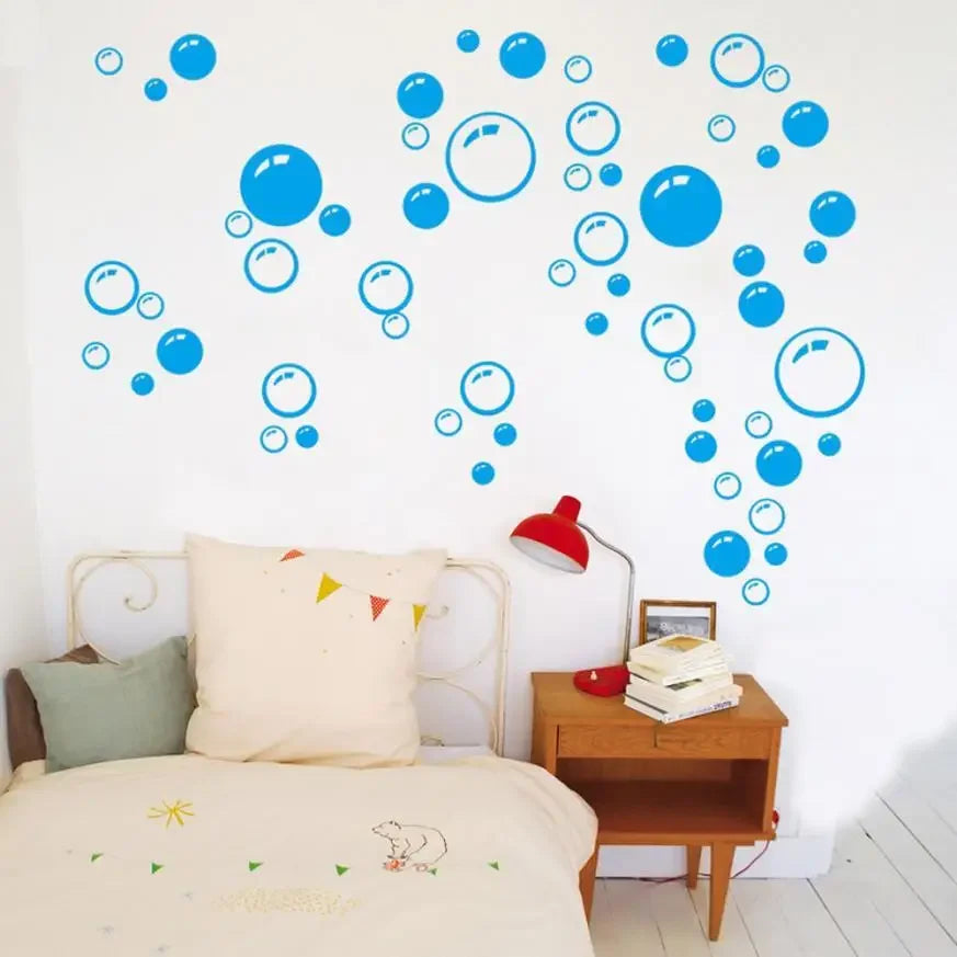 Dán Tường Bong Bóng Dễ Gỡ Cho Tắm Kính Cửa Sổ Trẻ Em