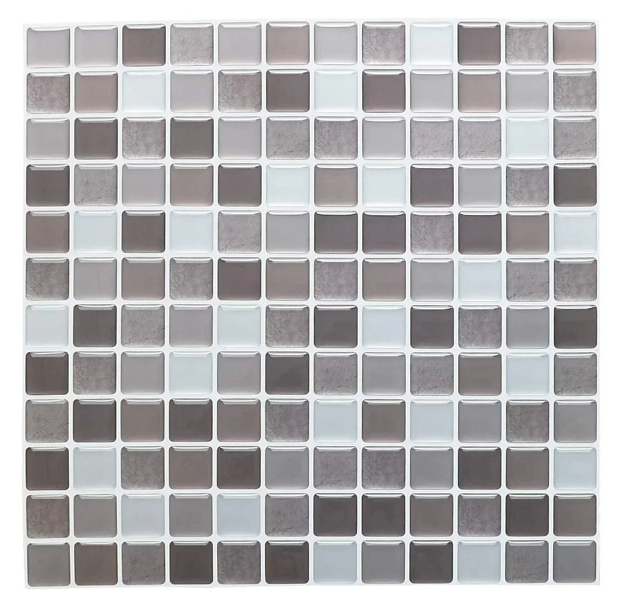 Dán Tường Gạch Mosaic Kính 3D Dính Chống Thấm 5 10 Miếng