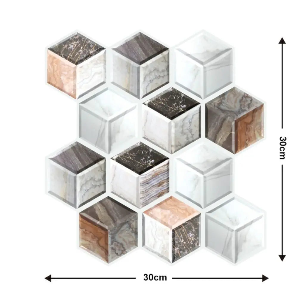 Dán Tường Gạch 3D Chống Thấm Tự Dính Trang Trí Ký Túc Xá