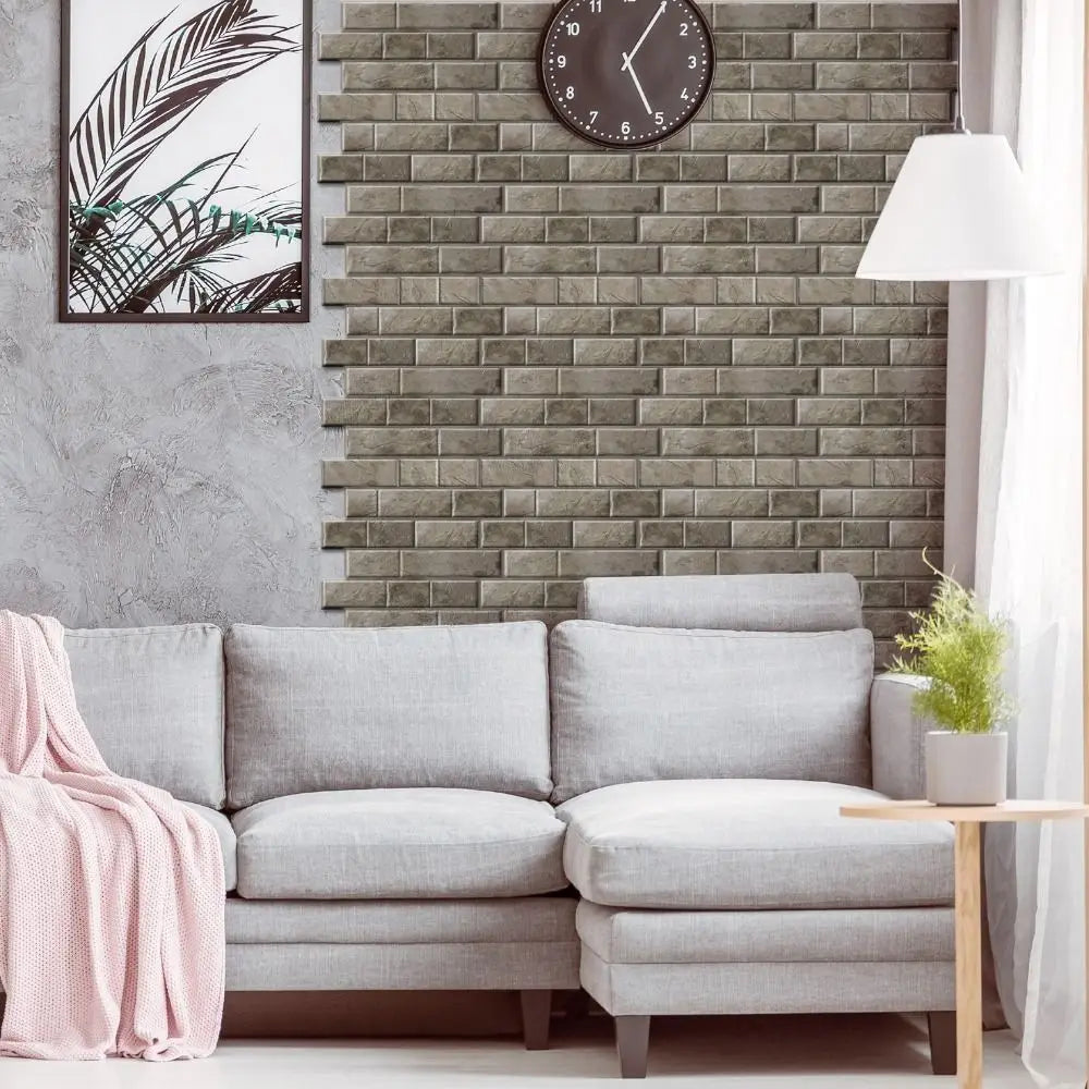 Dán Tường Gạch 3D Chống Thấm Tự Dính Trang Trí Ký Túc Xá