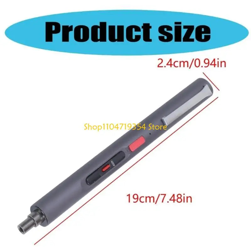 Dụng Cụ Vặn Vít Không Dây CS1902A USB Sạc 3.7V 1.5Nm Đèn