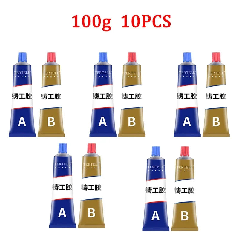 Keo Dán Kim Loại Chịu Nhiệt Cao Sửa Chữa Mối Hàn AB Glue