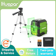 Huepar Laser 2 Đường Cross Line 0.65m Tripod Osram Tự Cân
