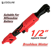 Máy Vặn Ốc Điện Không Dây 18V Đầu 0,5 Inch Brushless 500N.m