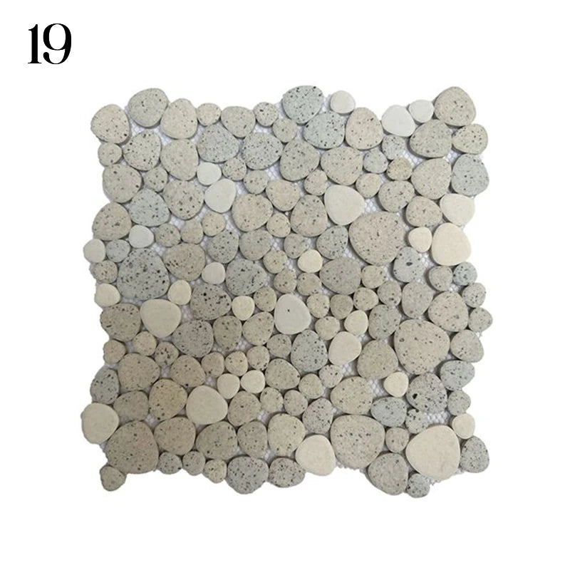Gach Mosaic Ceramic 30x30cm Xanh Trang KhongTruot Phong Tam