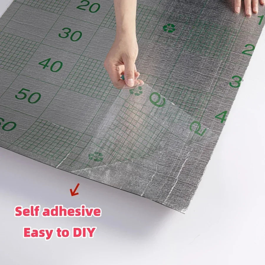 Cuộn Dán Tường Tự Dính 3D Foam Dễ Dàng Dán Trần Phòng Khách