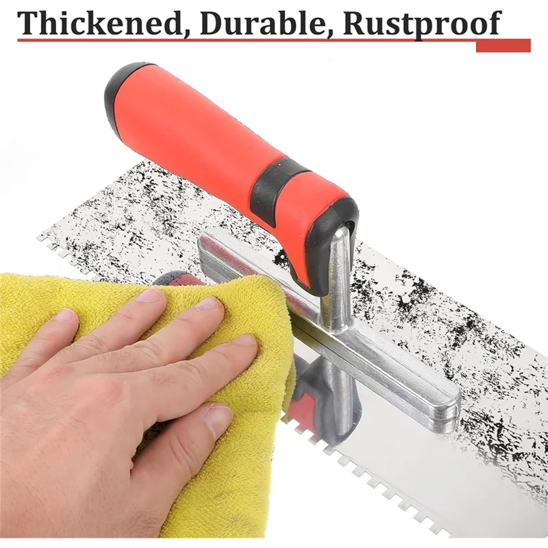 Bộ Dao Trát Gạch Inox 4 Món Cho Lát Tường Sàn Chất Lượng