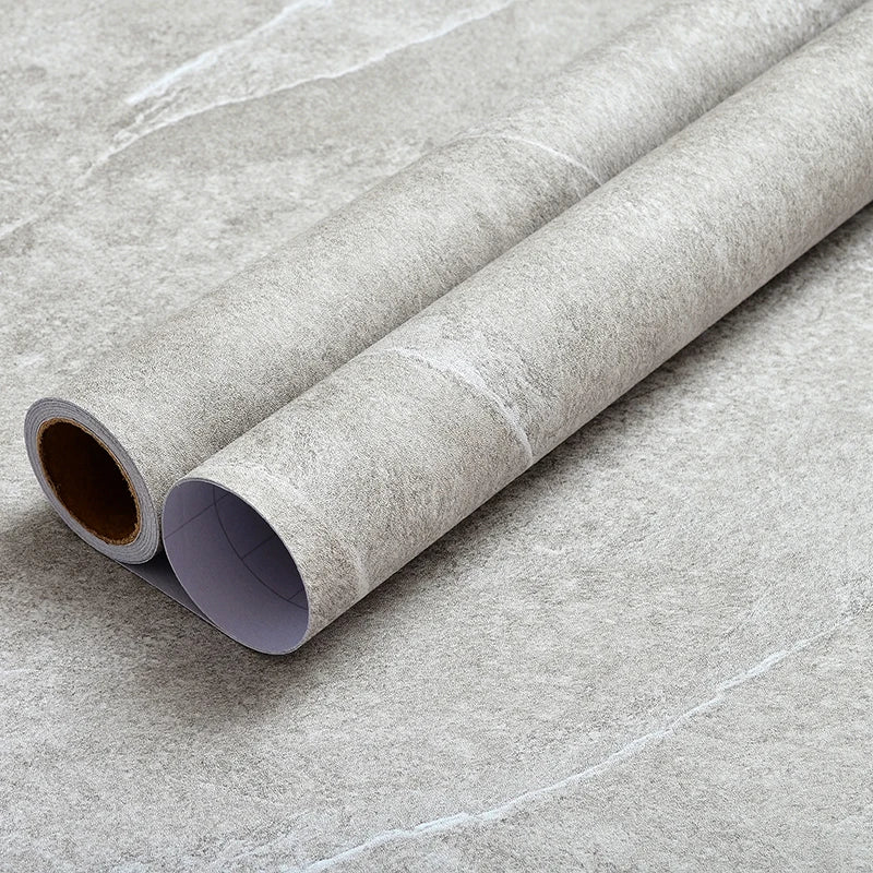 Self-adhesive PVC Anti-slip Floor Sticker Vinyl Waterproof Wallpaper Kitchen Living Room House Renovate Decorate Retro Wallpaper