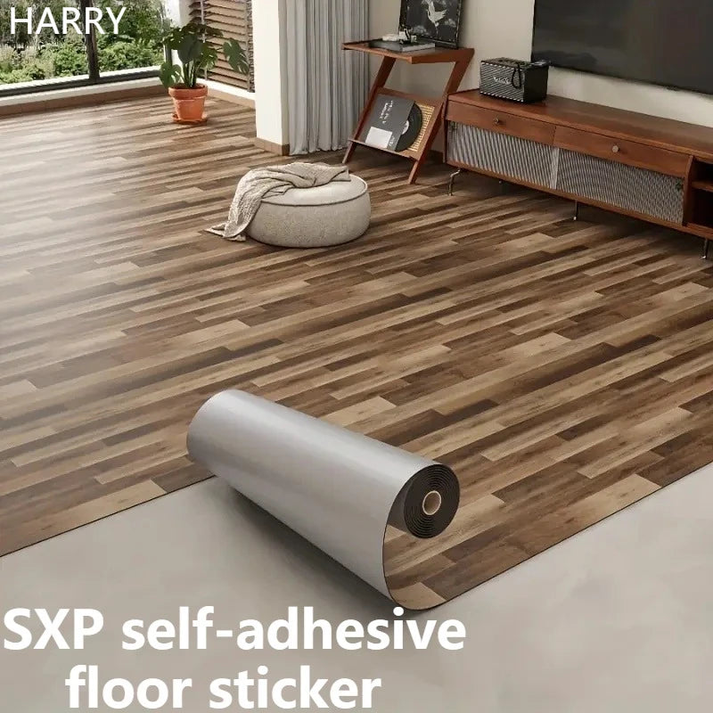 Dán Dính PVC Giả Gỗ Dày Chống Thấm Trang Trí Nội Thất