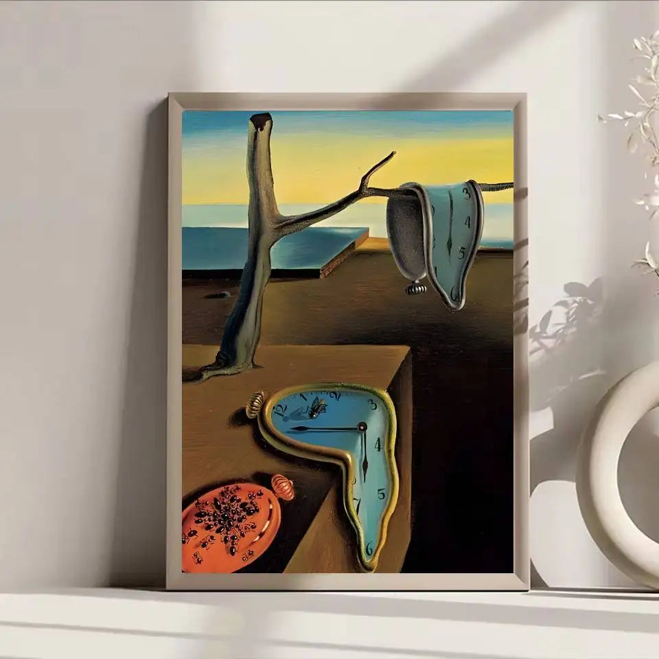 Tranh Surrealism Salvador Dali Poster Dan Tuong Chiu Nuoc