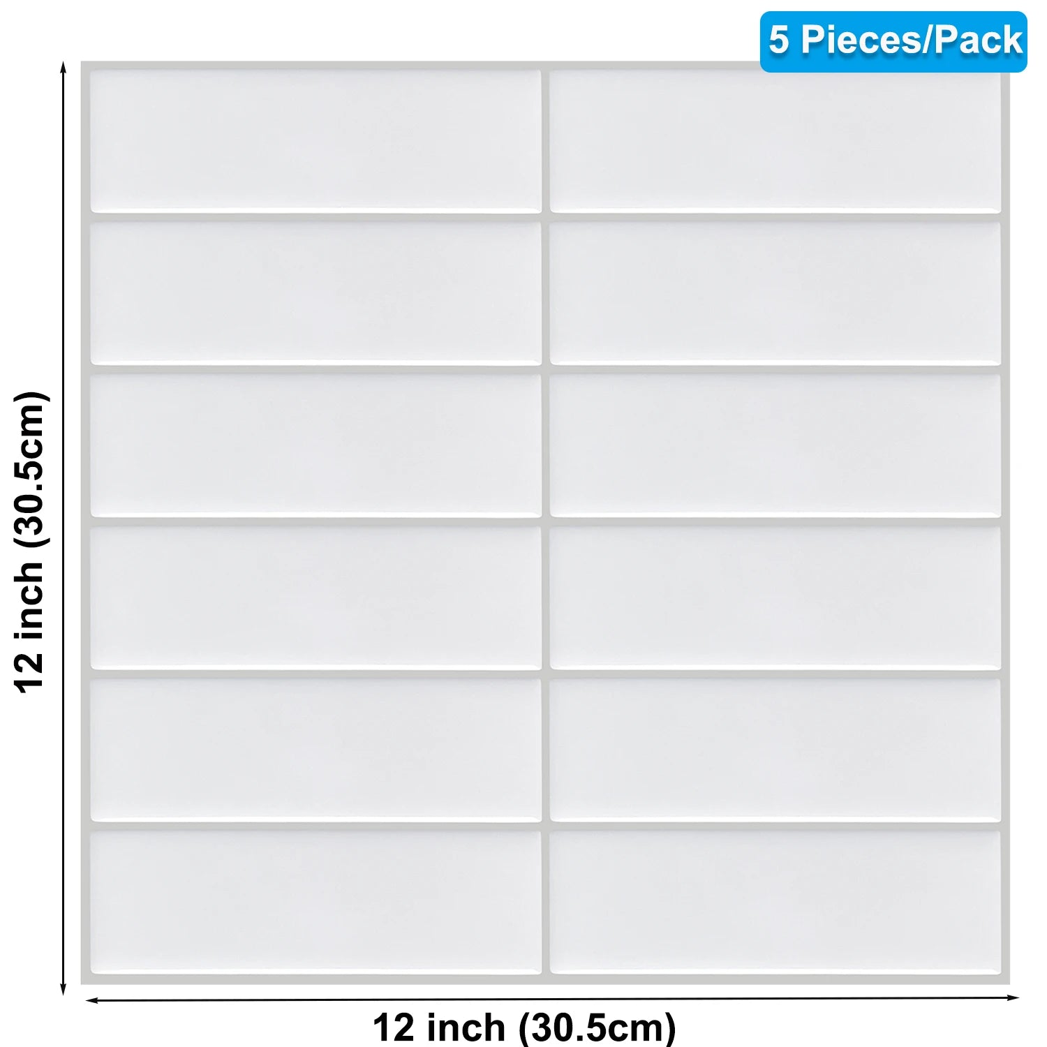 Dan Tuong 3D Chong Tham Bep 12x12 Inch Mieng Dan Dinh Manh