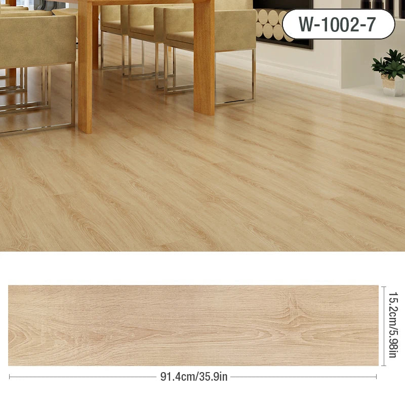 3D Dán Sàn Gỗ Vân Dày Tự Dính Chống Thấm Trang Trí Nhà