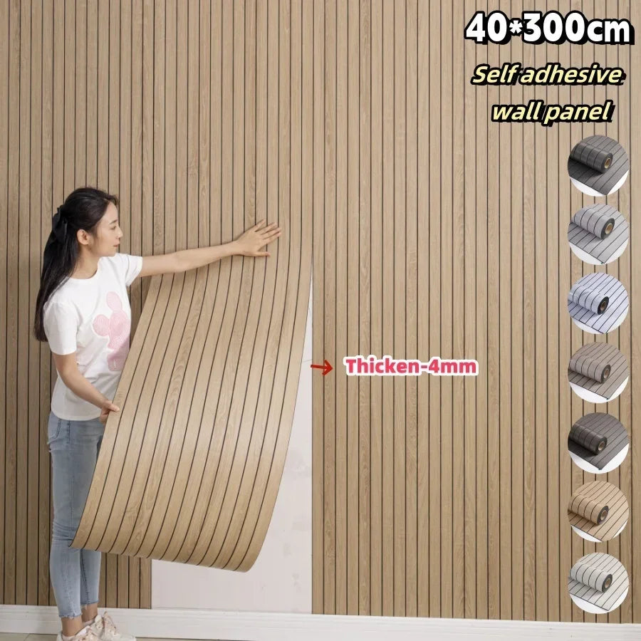 Cuộn Dán Tường Tự Dính 3D Foam Dễ Dàng Dán Trần Phòng Khách
