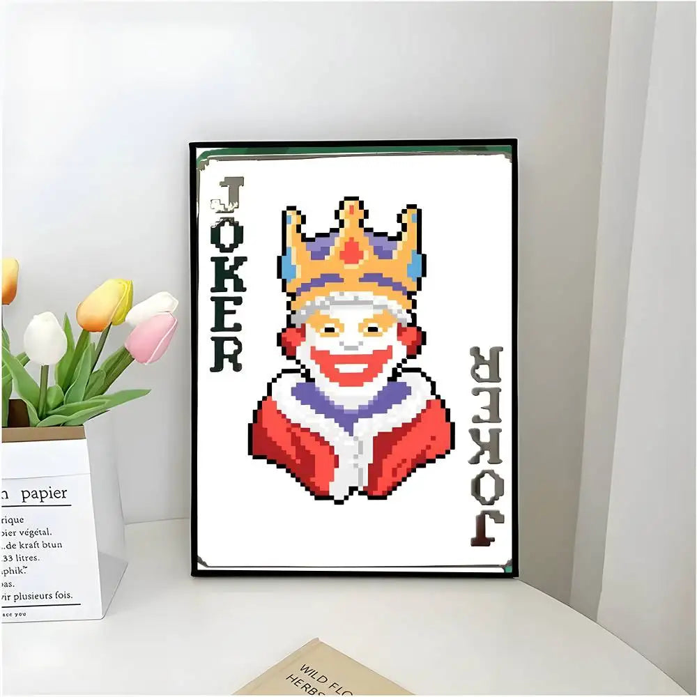 Poster B Balatro Dán Tường Tự Dính Chống Nước Quán Cà Phê