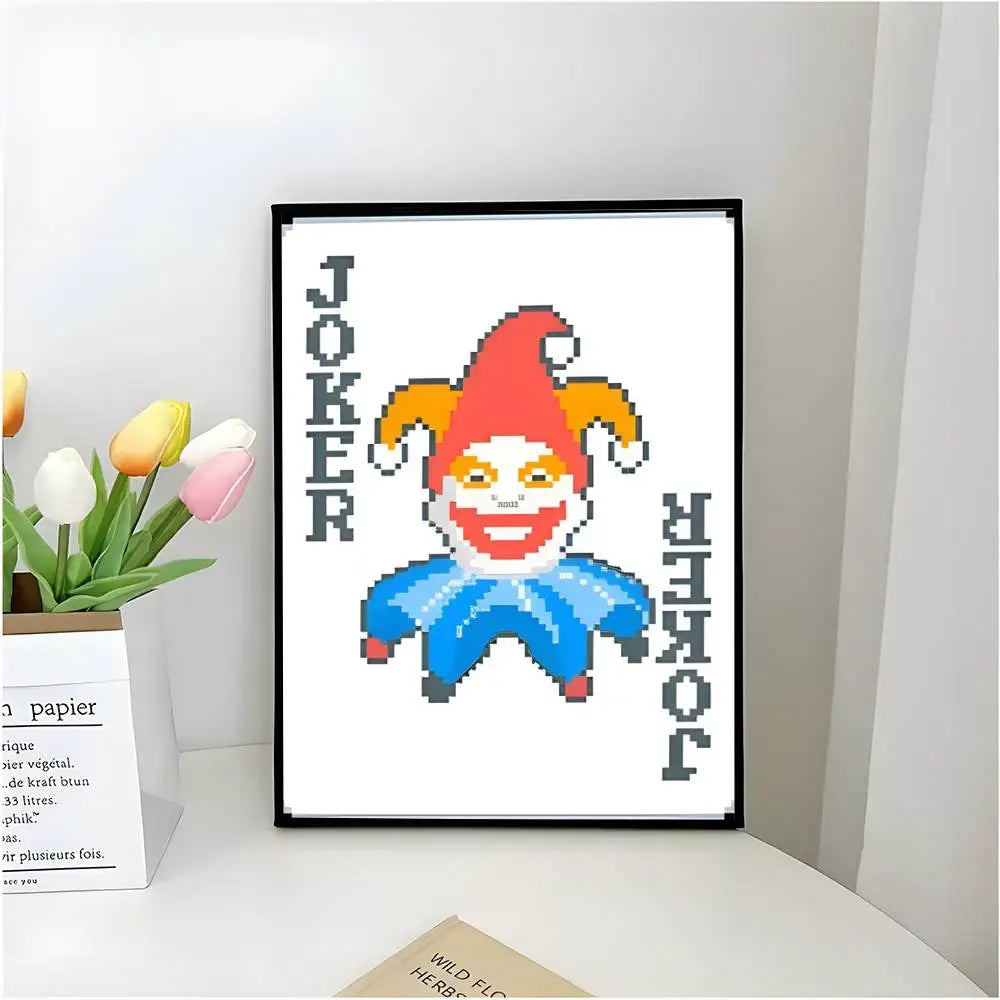 Poster B Balatro Dán Tường Tự Dính Chống Nước Quán Cà Phê